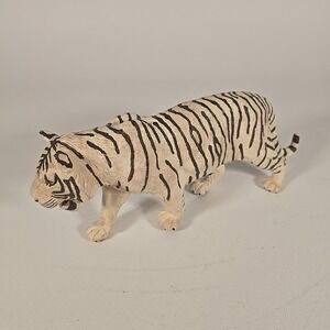 Schleich White Siberian Tiger Big Cat Wildlife Figure 2007 Retired‎ 10" Long